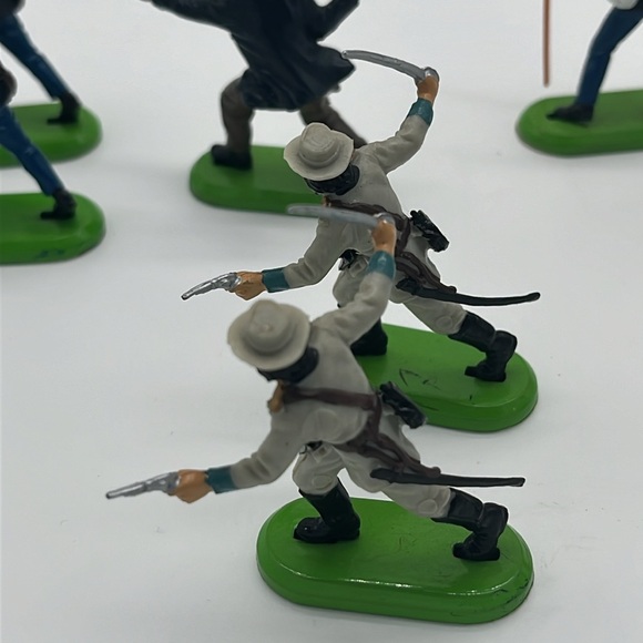 Britain's LTD DEETAIL Confederate Figurines Lot (10 Figurine Pieces) - Picture 7 of 16